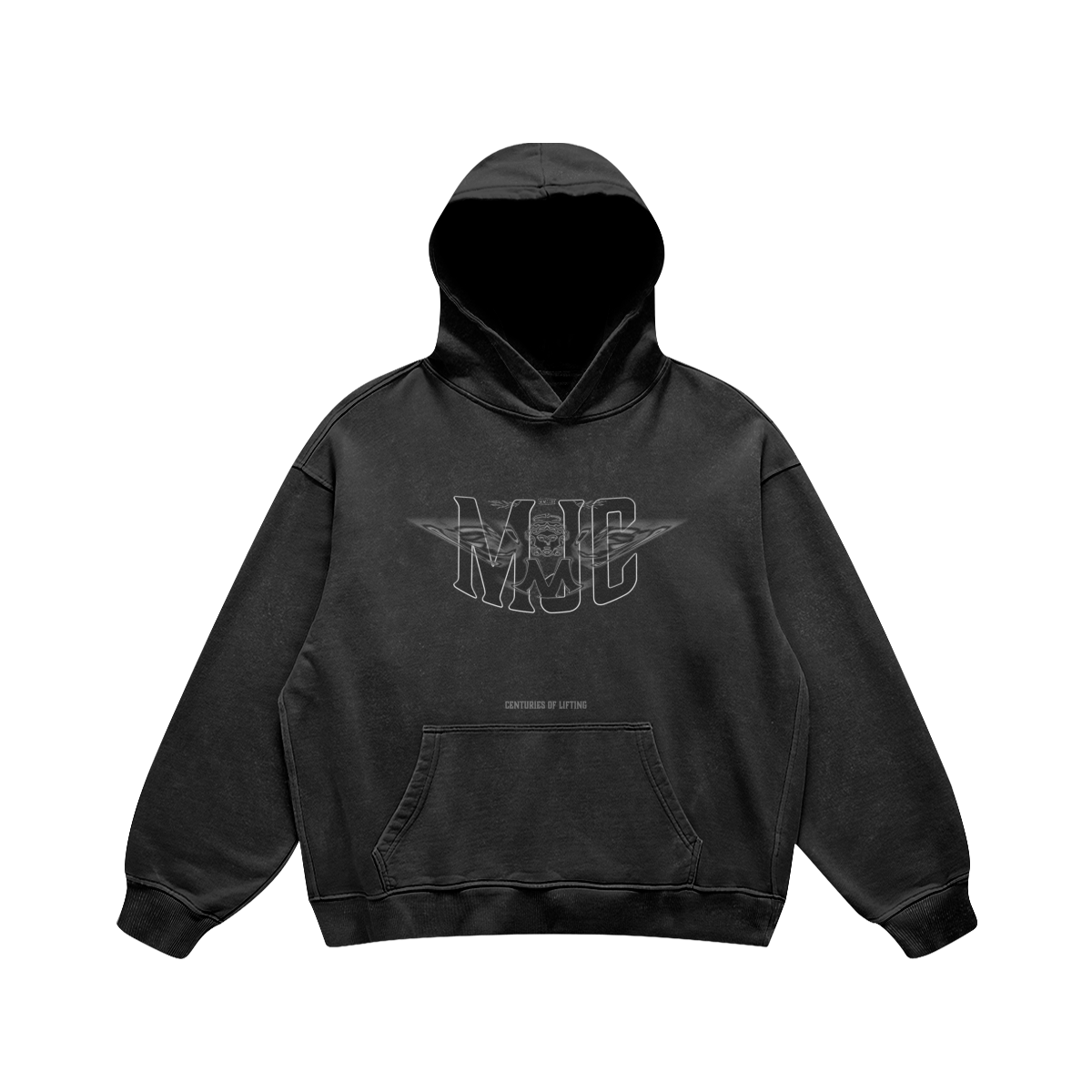 CENTURIES HOODIE ANCIENT BLACK